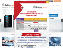 Tablet Screenshot of ihlas.net.tr