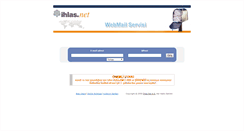 Desktop Screenshot of posta.ihlas.net.tr